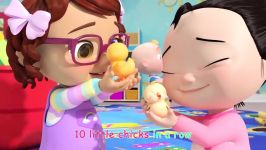 انیمیشن شاد آموزش زبان انگلیسی کودکانه  Numbers Song with Little Chicks