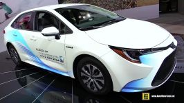 2020 Toyota Corolla Hybrid  Debut at 2018 LA Auto Show