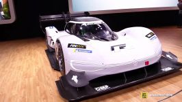 2018 Volkswage I.D. R Pikes Peak Record Holding Electric Car  2018 LA Auto Show