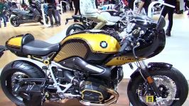 2019 BMW R Nine T Racer Option 719 Accessorized  2018 EICMA Milan