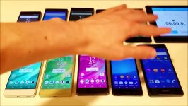 تست مقایسه گوشی های موبایل  Sony Xperia X Test vs XA vs X