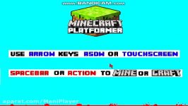 گیم پلی کامل minecraft platformer اپیزود اول