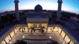 تصویر برداری هوایی مسجد دانشگاه شهید باهنر کرمان
