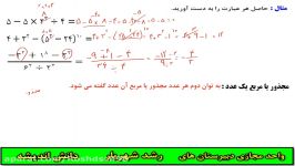 تدریس توان ریاضی هفتم 2 استاد فتحی مدرسه رشد شهریار