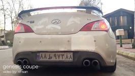 صدای اگزوز جنسیس كوپه  genesis coupe sounds