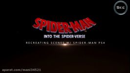 جلوه های ویژه انیمیشن Spider Verse در بازی Spider Man Marvel PS4