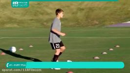 آموزش فوتبال کودکان  آموزش دریبل فوتبال شوت زدن