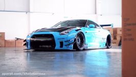 نیسان آبی GTR R35 کیت لیبرتی واک