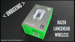 آنباکسینگ ماوس Razer Lancehead Wireless