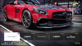 Need for Speed Heat  مرسدس بنز AMG منصوری