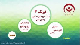 فیزیک 3 دوازدهم ریاضی تجربی شکست الکترومغناطیس قانون اسنل قسمت 2