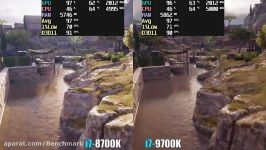 Intel Core i7 9700K vs i7 8700K