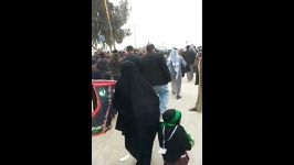 یا حسین اربعینی دختر کوچک