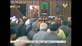 تشییع شهدای حزب اللهی درحمله دیروز اسرائیل شهید شدند