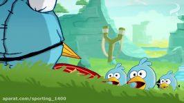 کارتون دوبله فارسی پرندگان خشمگین Angry Birds قسمت جاسوس بازی