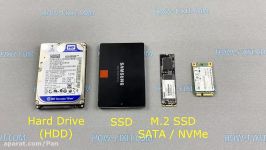 تفاوت بین هاردهای SSD NVMe M2 SATA mSATA