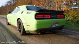 دوج چلنچر هلکت 888 اسبی برن اوت 888HP DODGE HELLCAT XR