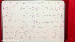 ٤ ١٠رياضي پايه يازدهم پودمان چهارم مسائل صفحه ١٠٥ س ١ ٢