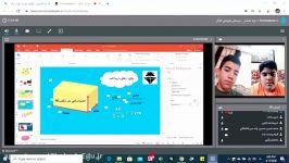 کلاس آنلاین مبحث حجم پایه ششم دبستان مجتمع آموزشی شهدای کارگر