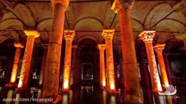 آب انبار باسیلیکا استانبول Basilica cistern Istanbul