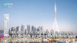 برج کریک دبی Dubai Creek Tower  اثر سانتیاگو کالاتراوا امارات