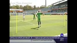 تمرینات تیم ملی فوتبال ایران بازی عراق