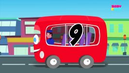 اتوبوس کودکان  انیمیشن شاد آموزشی کودک  Numbers Song Bus Song