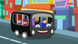 اتوبوس کودکان  انیمیشن شاد آموزشی کودک  Wheels on the bus Kids song