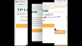 تنظیم مودم های tp link