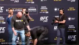 مبارزات حبیب نور مگمدوف محمدوف UFC 249 Khabib Nurmagomedov e Tony Ferguson