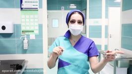 فیلم زایمان سزارین توسط دکتر ندا حاجیها
