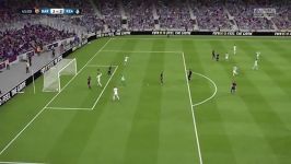 گل زیبا 2 در FIFA15 PS4 بازی خودم