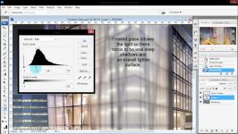 Architecture Illustrations Frosted Glass via Photoshop