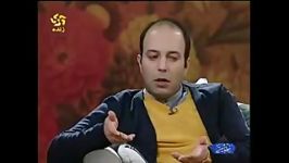 مصاحبه بسیار جذاب کامران نجف زاده پسر کوچولوش...