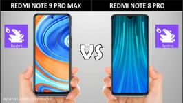 مقایسه دو گوشی Redmi note 8 pro Redmi note 9 pro max