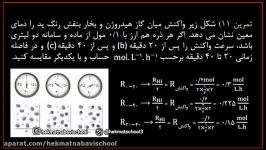 شیمی دوازدهم  جناب آقای مهدوی  موضوع ادامه سینتیک بخش ششم