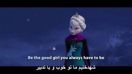 let it go زیر نویس انگلیسی فارسی ترجمه گلوری