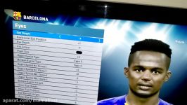 آموزش ساخت فیس آنسو فاتی در pes2016 عالیه حتما ببینید