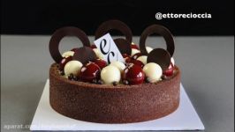 یه دسر شیک آشپز اسپانیایی Pastel Selva Negra   Black Forest Cake