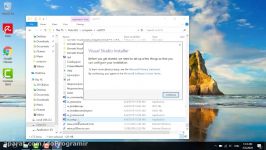 آموزش نصب ویژوال استودیو 2019