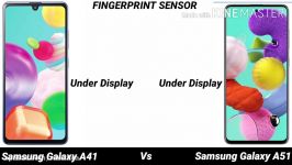 مقایسه گوشی سامسونگ گلکسی a41 a51