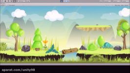 دانلود پکیج 2D Cartoon Forest Environment