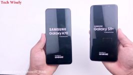 مقایسه سرعت گوشی Samsung A70 S9+