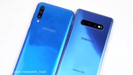 مقایسه سرعت گوشی Samsung A50 Samsung S10 Plus