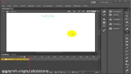 آموزش نرم افزار Adobe animate قسمت  کار لایه ها