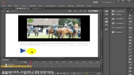 آموزش نرم افزار Adobe animate قسمت شانزدهم آخر پخش فیلم