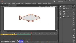 آموزش نرم افزار Adobe animate قسمت نهم متحرک سازی به روش شیپ توین