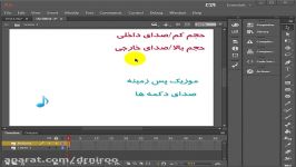 آموزش نرم افزار Adobe animate قسمت پانزدهم  کار صدا 2