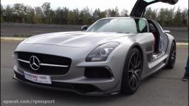 درگ مرسدس بنز SLS نیسان GT R بی ام M5 M3