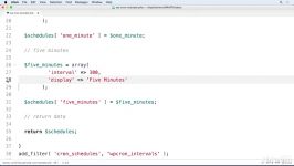 ۳۵ استفاده wp cron  آموزش توسعه پلاگین وردپرس